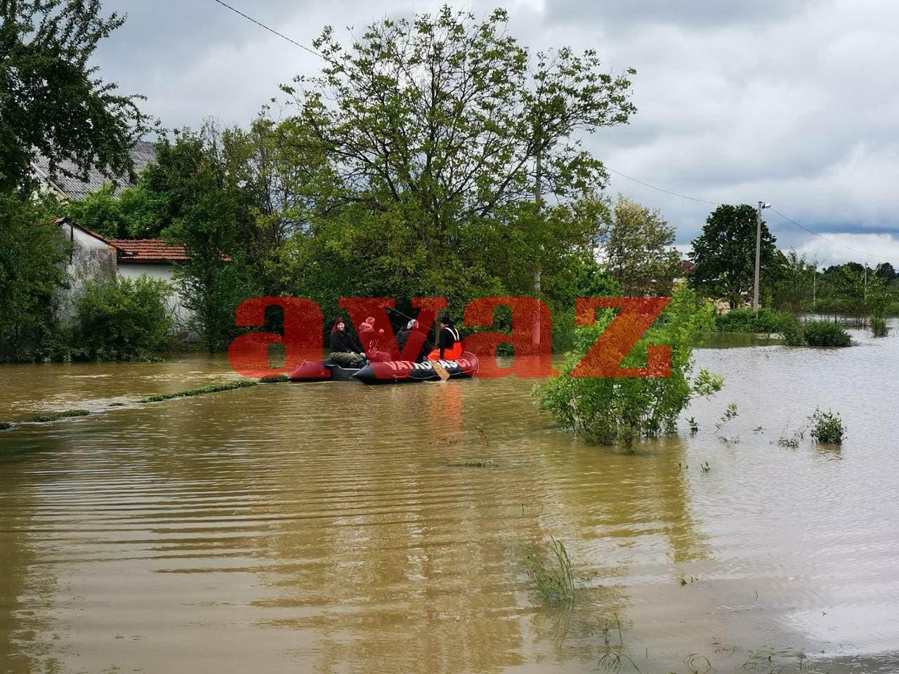 U Prijedoru spremni na najgore, Sana na nivou od skoro pet metara