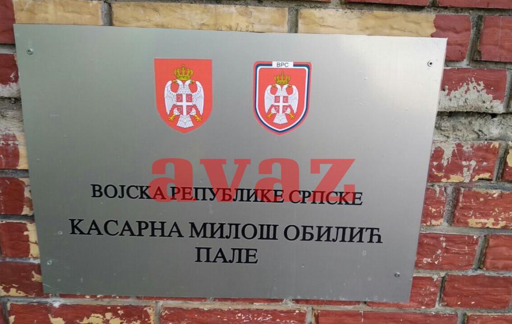 Na tabli osvanula obilježja Vojske Republike Srpske - Avaz