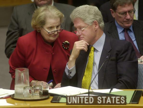 Klinton i Olbrajt: Prednjače na listi - Avaz
