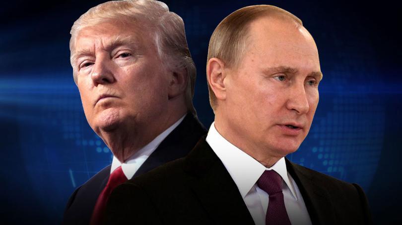 Donald Tramp i Vladimir Putin - Avaz