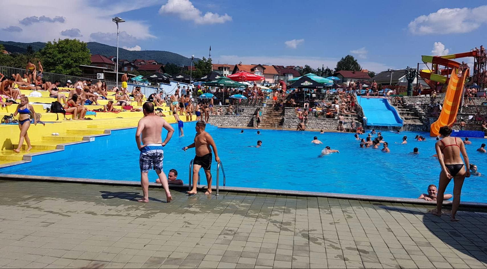 Vodeni park u Kozarcu prostire se na 7.200 kvadrata, od čega su 1.700 vodene površine - Avaz