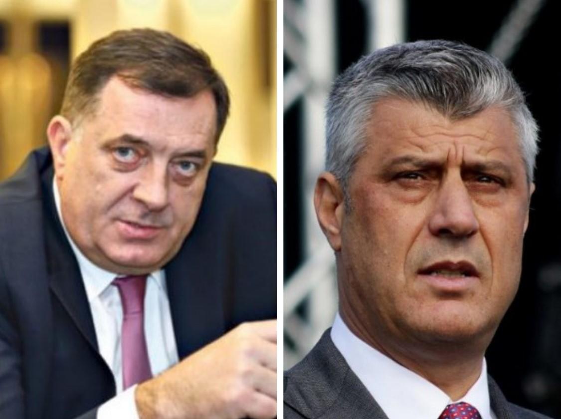 Milorad Dodik, Hašim Tači - Avaz