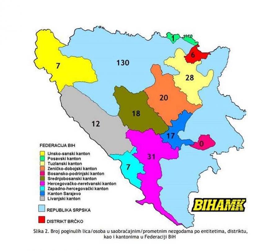 Stopa smrtnosti u Bosni i Hercegovini iznosila je 72 poginule osobe na milion stanovnika - Avaz