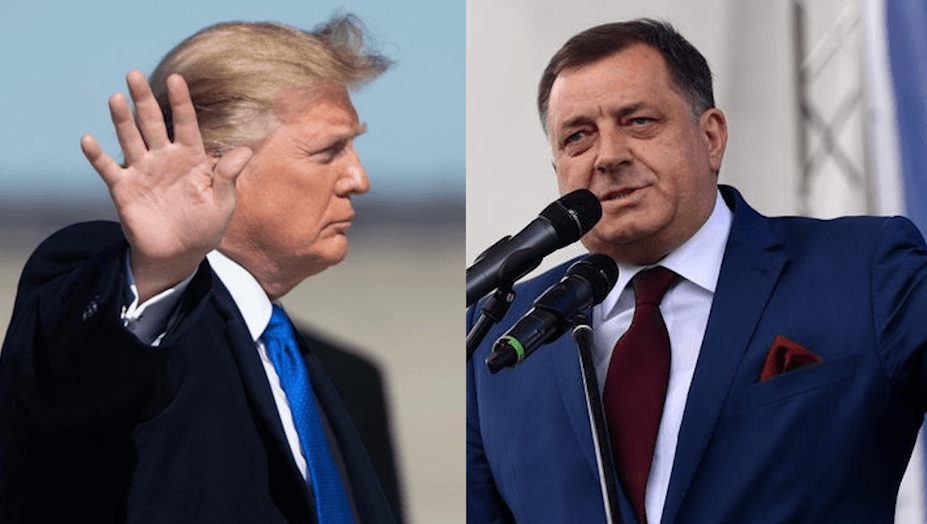 Donald Tramp i Milorad Dodik - Avaz