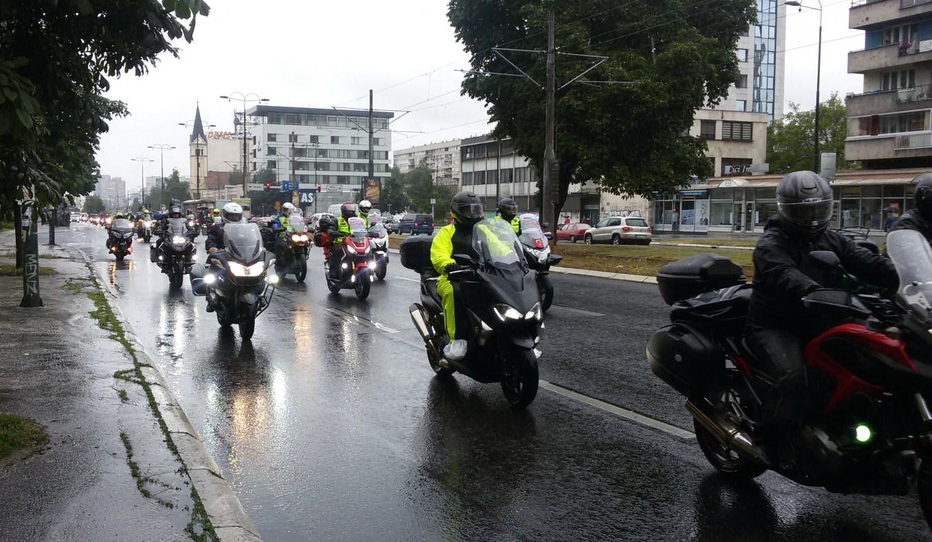 Motociklisti iz Sarajeva krenuli za Potočare