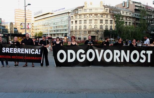 Organizacija "Žene u crnom" u Beogradu - Avaz