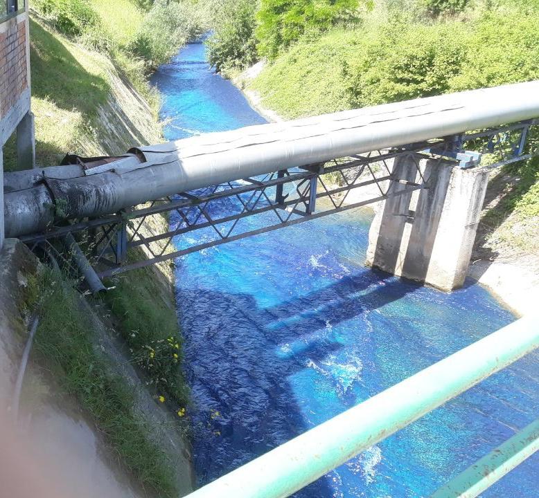 Rijeka Vogošća čudno plava - Avaz