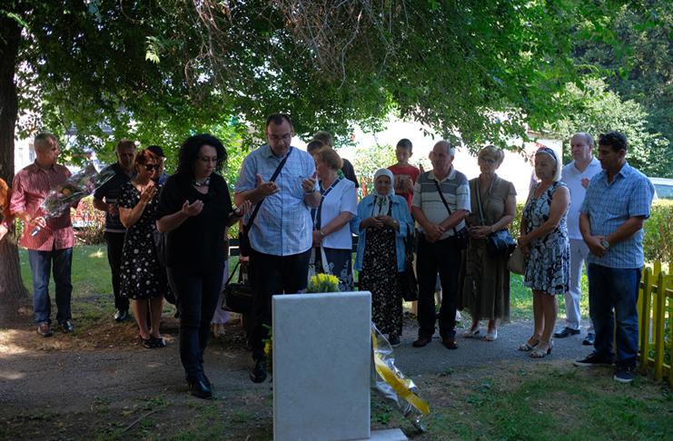 Obilježavanje godišnjice stradanja civila u ulici Ilije Engela - Avaz