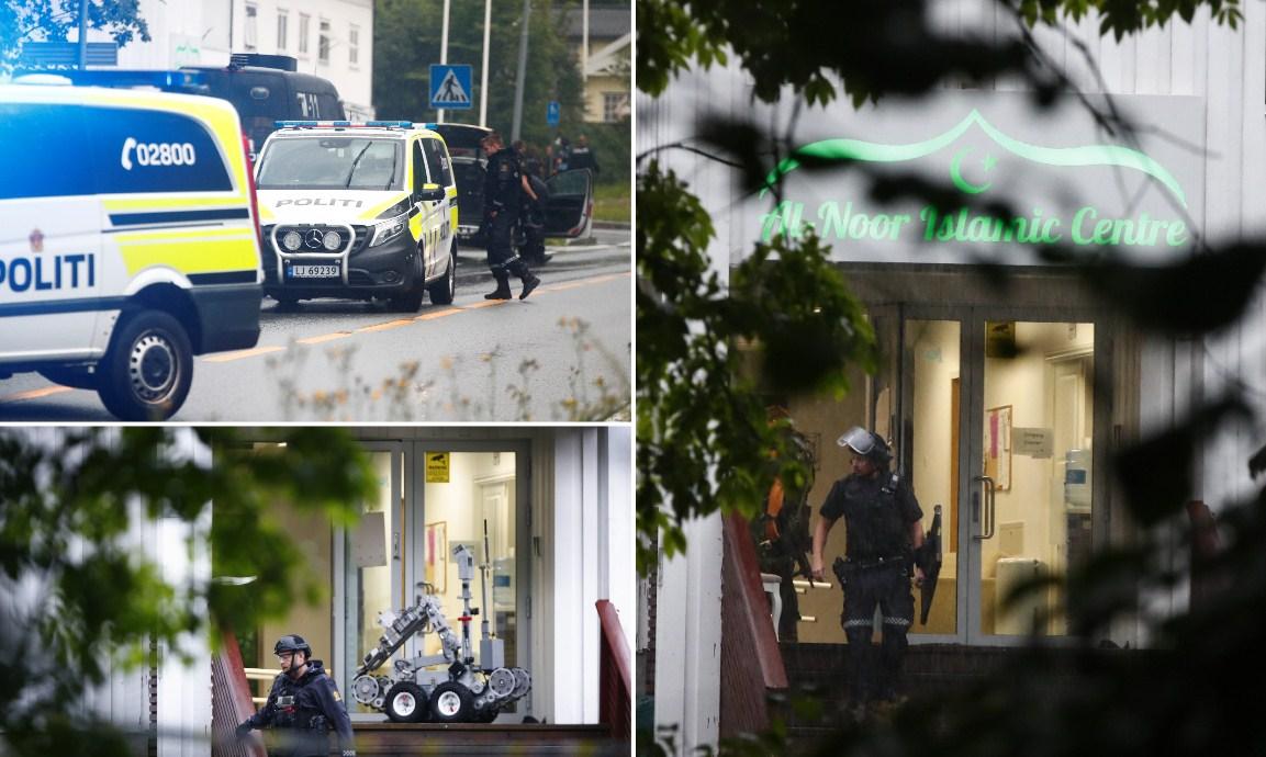 Pucnjava u džamiji u Oslu bit će tretirana kao djelo terorizma, napadač ranio jednu osobu