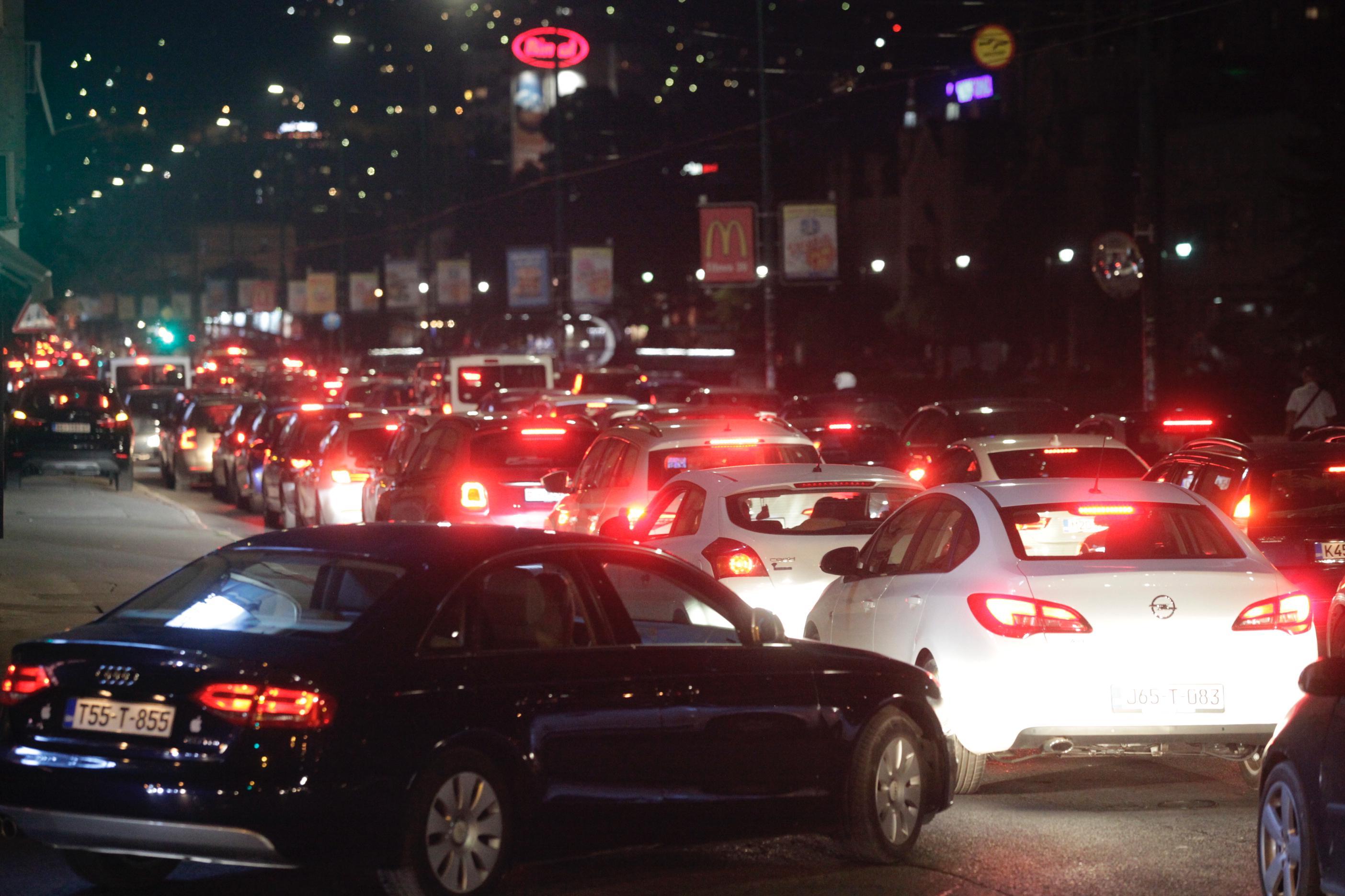 Sarajevo kao Njujork, ali po gužvama: Saobraćajni kolaps u glavnom gradu BiH traje nekoliko sati