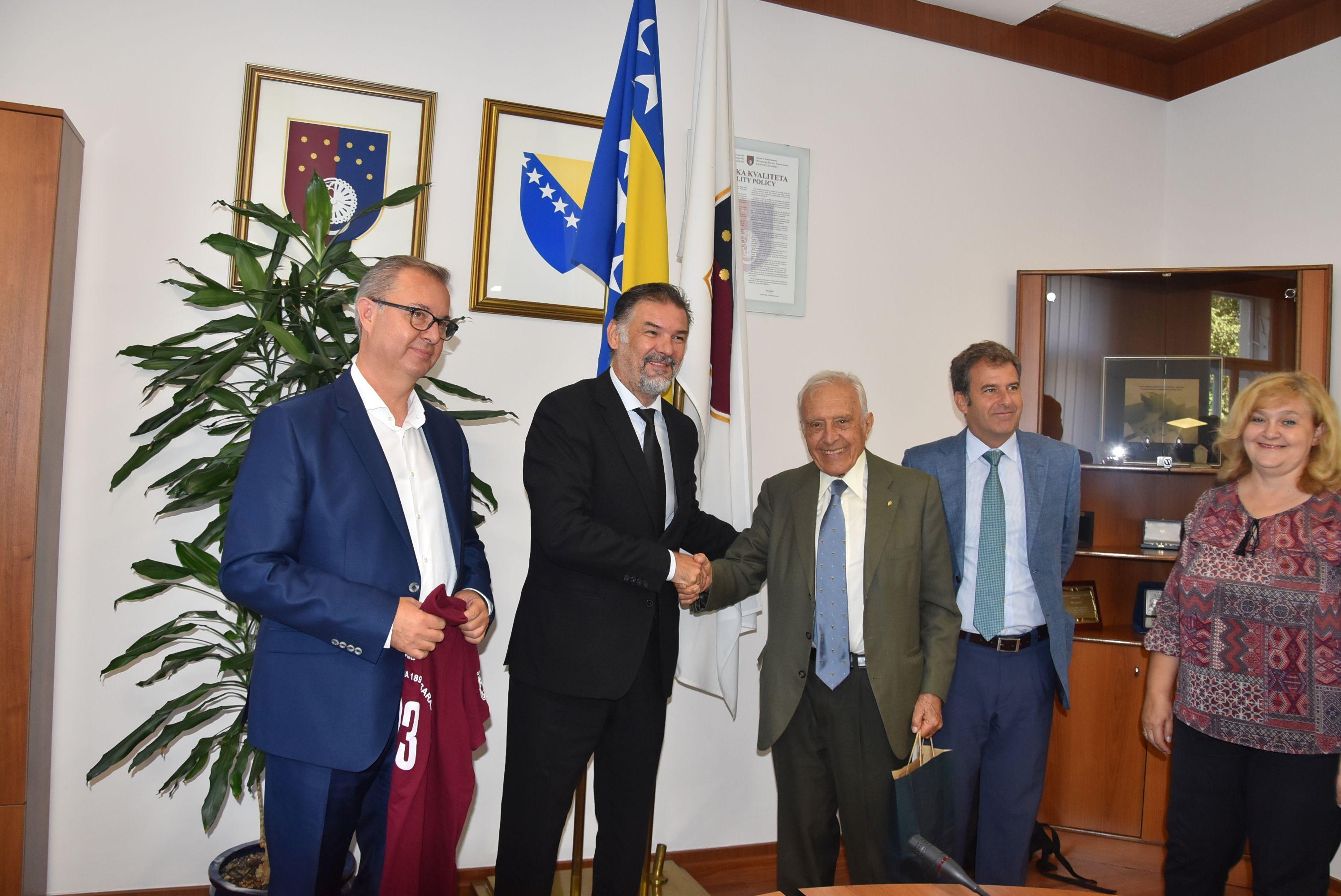 Ministar Kurić i počasni predsjednik Tintore: Ministarstvo kulture i sporta ulagat će u tenisku infrastrukturu