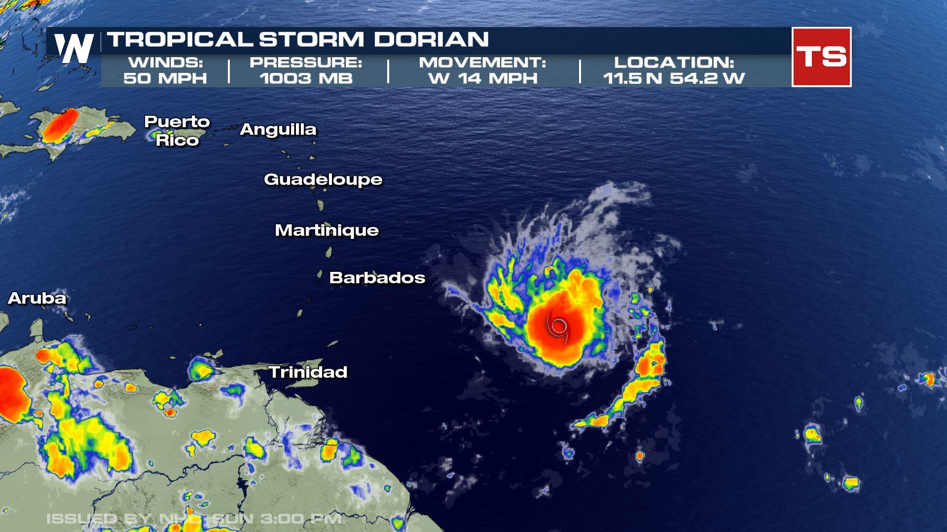 Očekuje se da bi oluja na Barbados i okolne otoke mogla istresti između osam i 20 centimetara kiše - Avaz