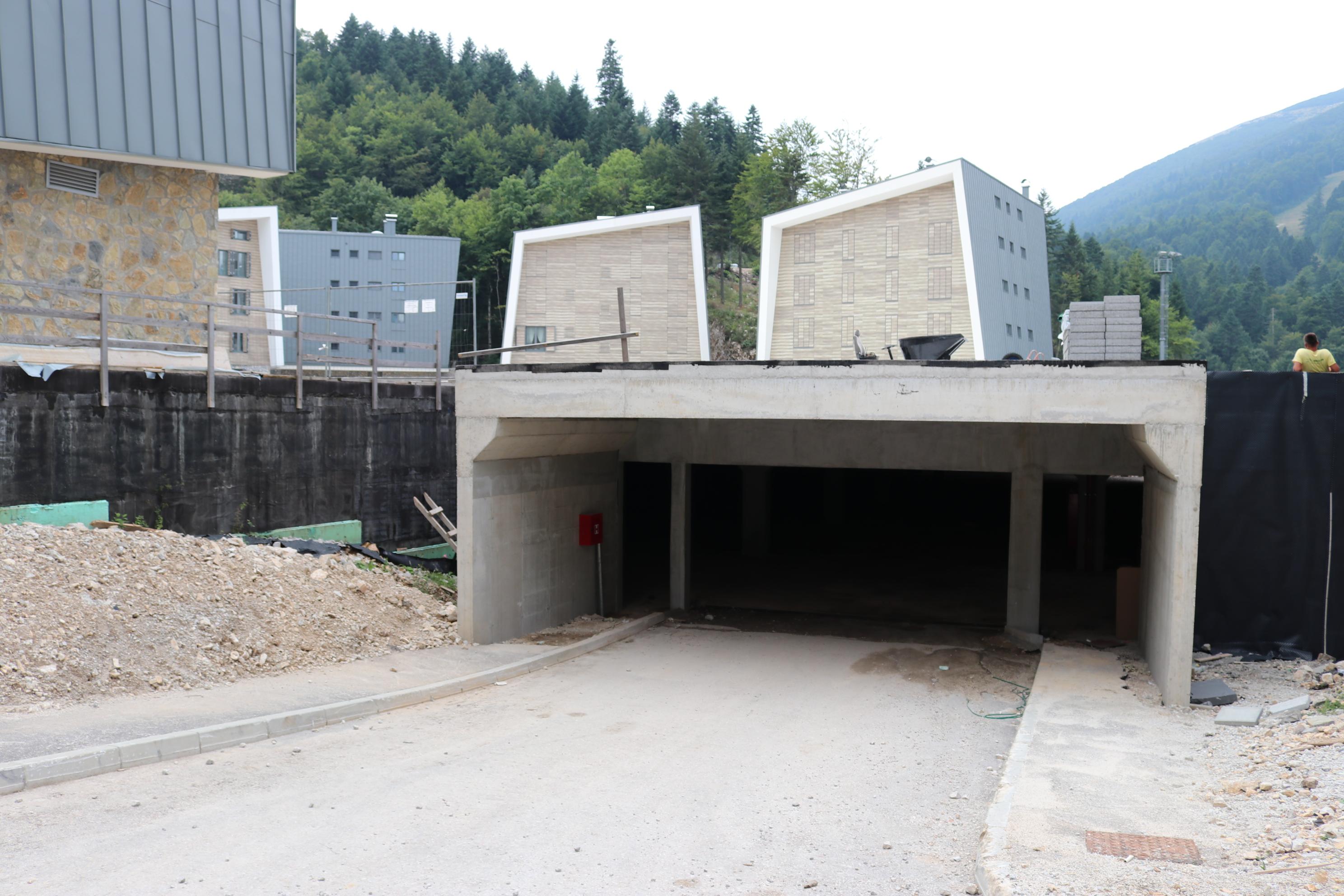 Izgradnja podzemne garaže na Bjelašnici