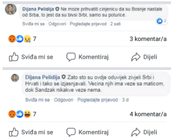 Facebook statusi Pelidije - Avaz