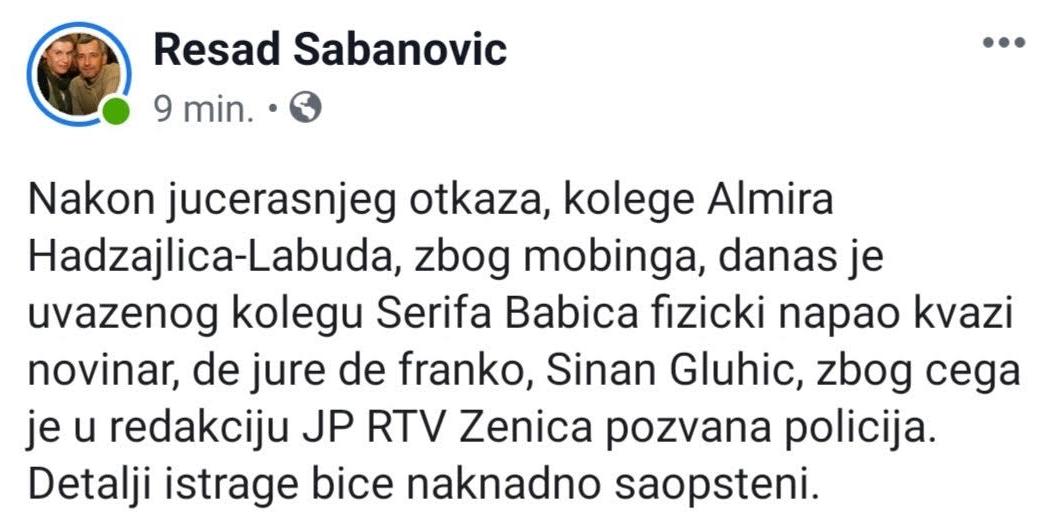 Šabanovićev status - Avaz