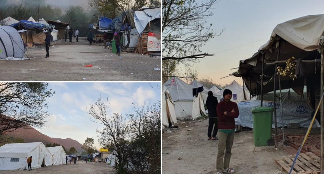 Reporter "Avaza" u kampu Vučjak: Nema vode ni jutros, policija dovezla nove migrante
