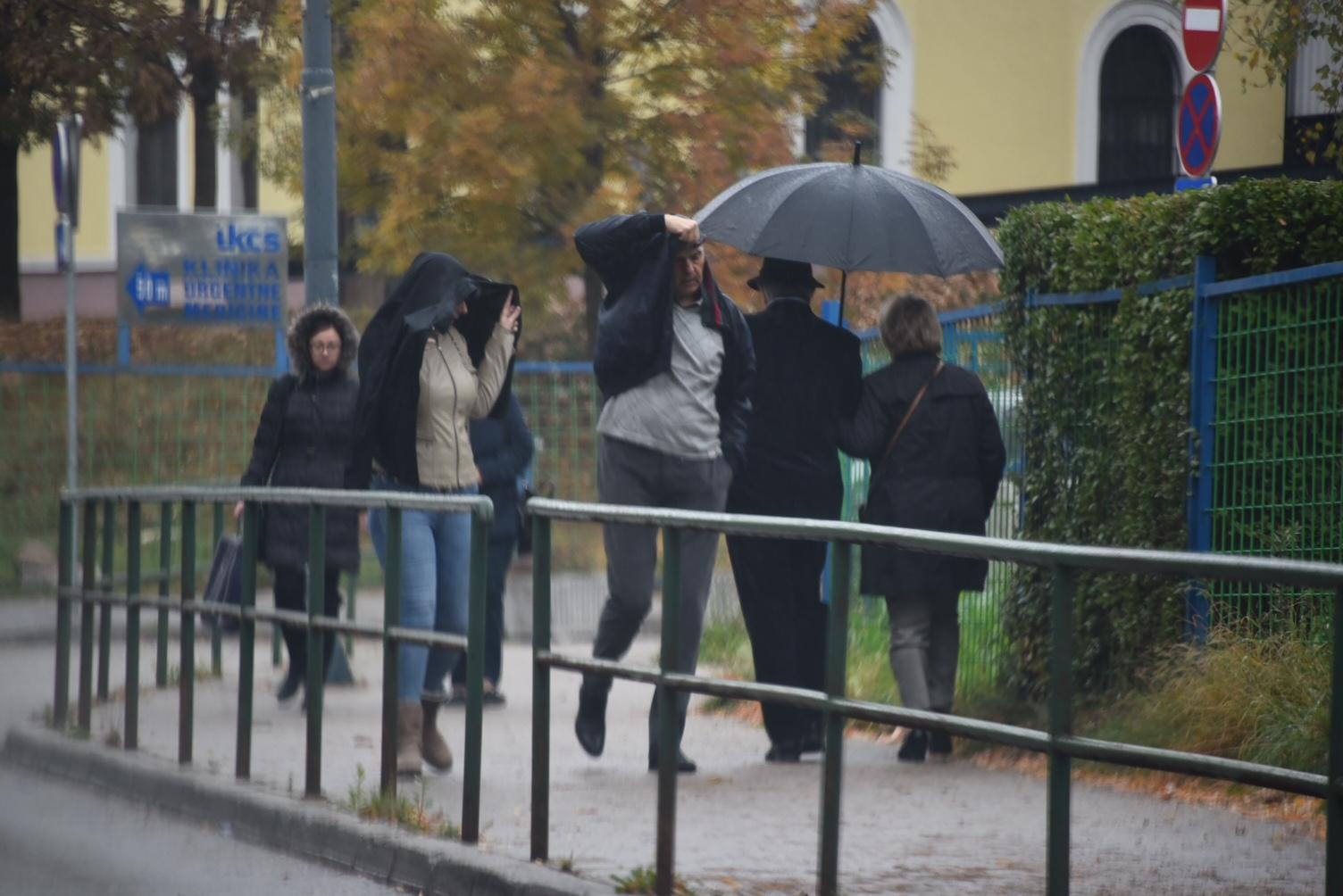 Kiša i vjetar u Sarajevu: Pogledajte kakvo nas vrijeme očekuje narednih dana i kada će prestati kiša