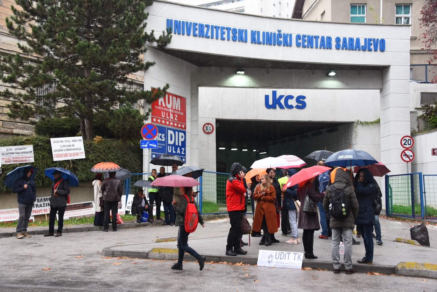 Protest dijaliznih pacijenata: Već intervenirala Hitna