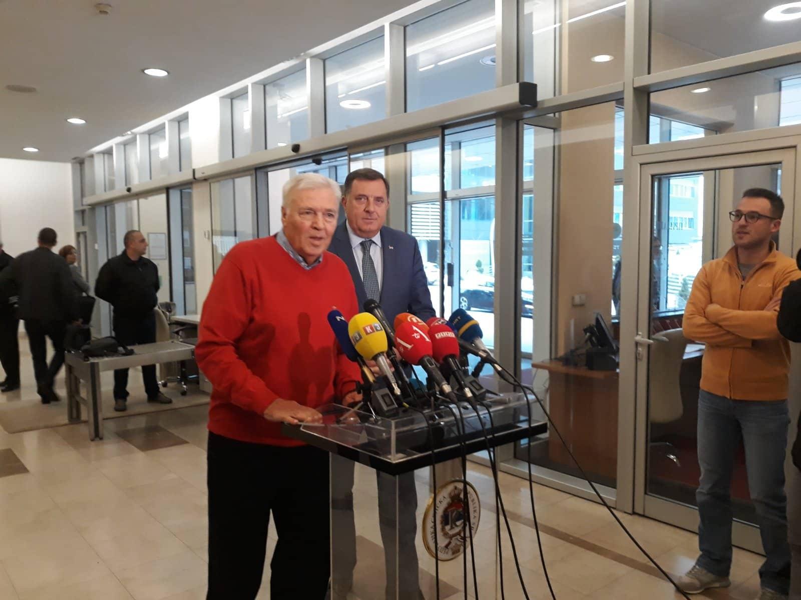 Pavić i Dodik nakon sastanka - Avaz