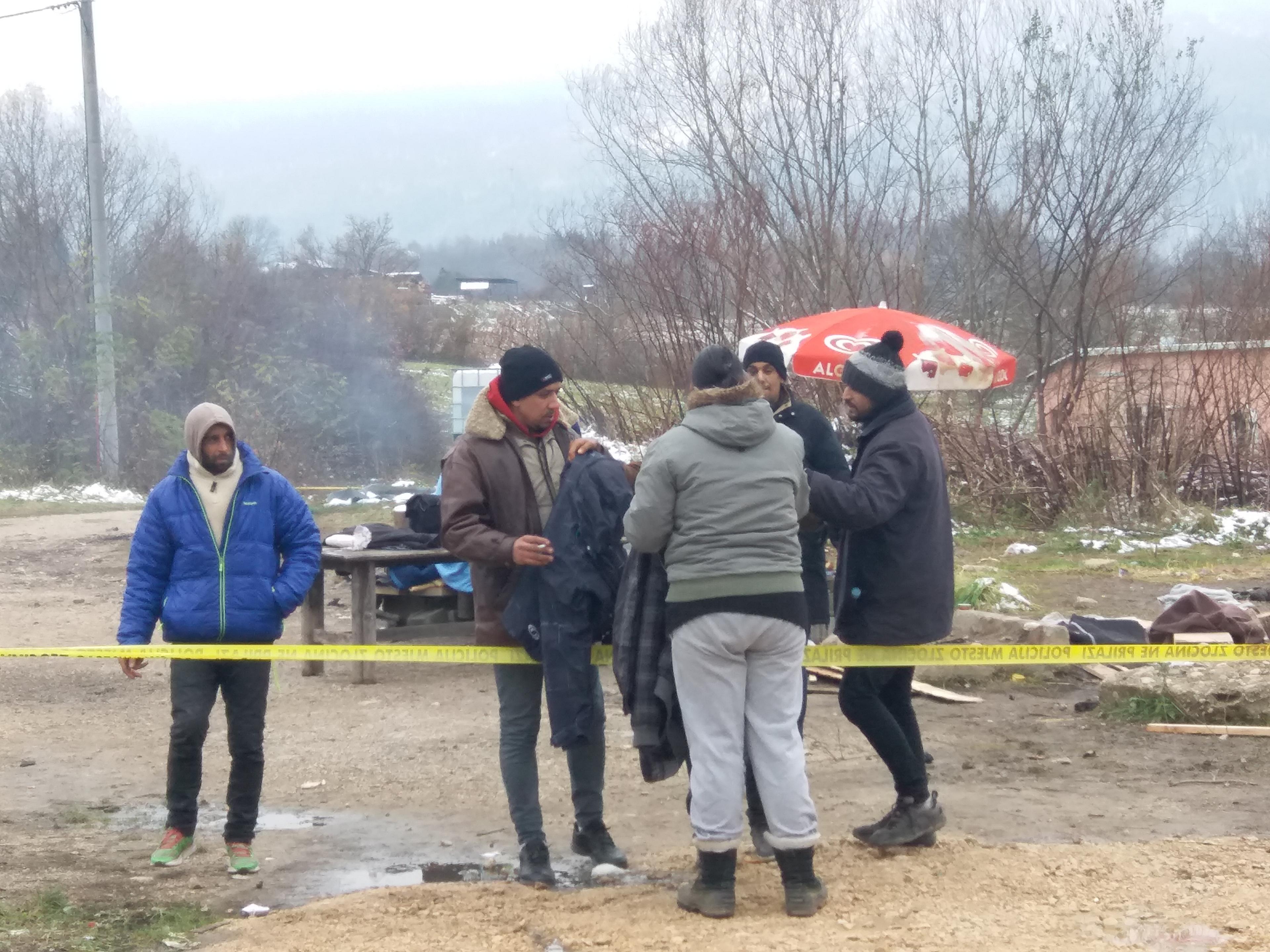 Migranti u Velećevu kod Ključa - Avaz