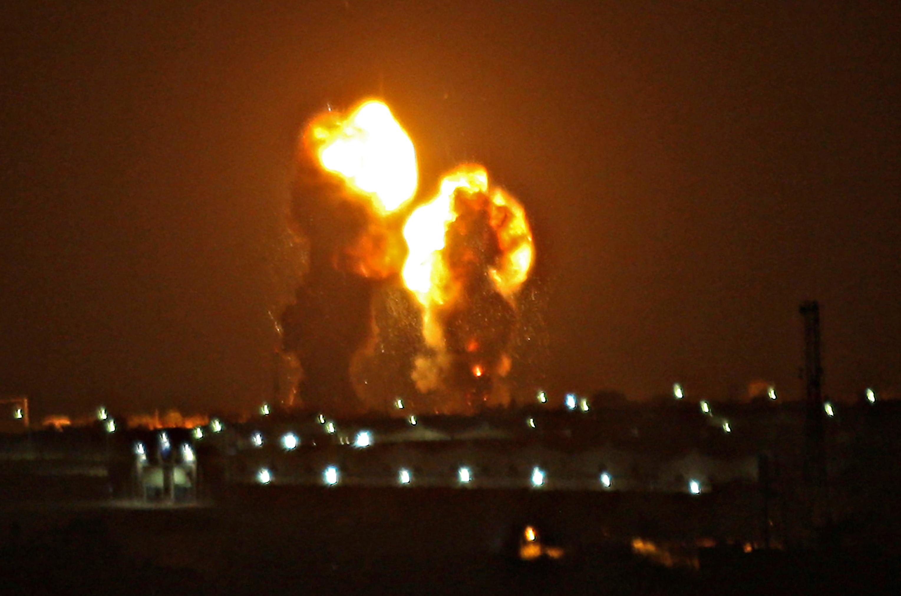 Izraelski avioni gađali su rano jutros mete Hamasa - Avaz