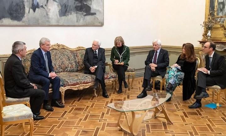 Džaferović se u Rimu sastao sa predsjednikom Italije Matarelom