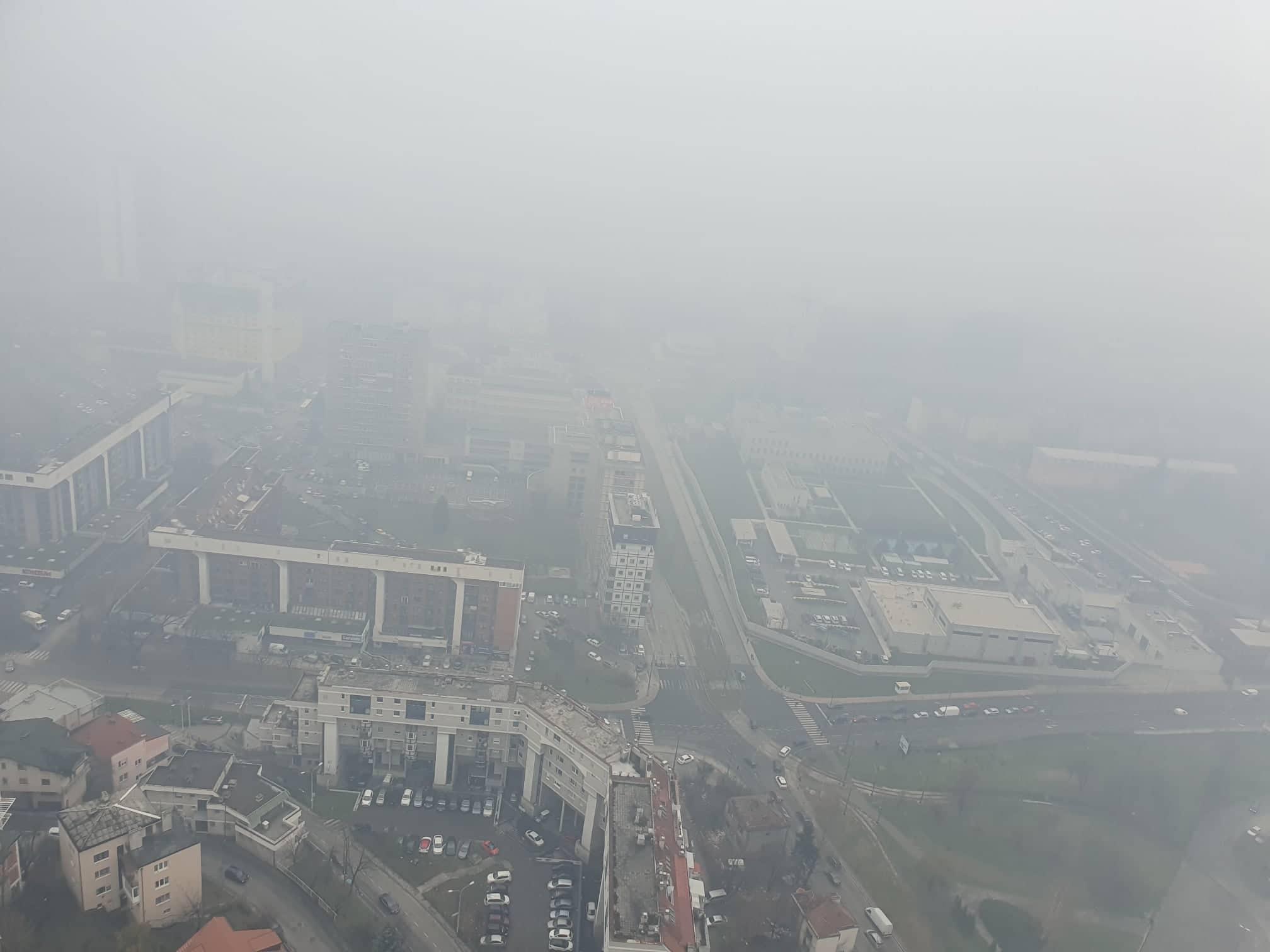 Zagađen zrak u Sarajevu - Avaz