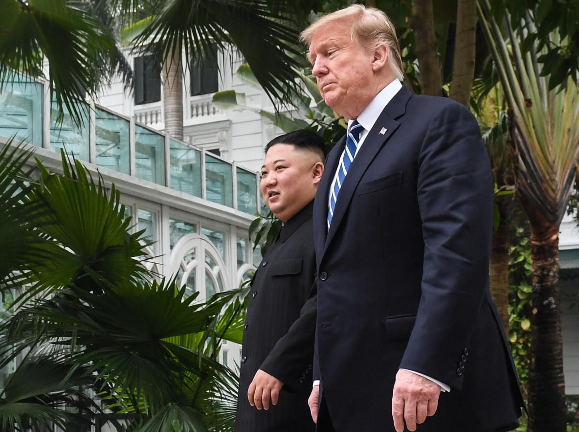 Kim Jong-un i Donald Tramp - Avaz