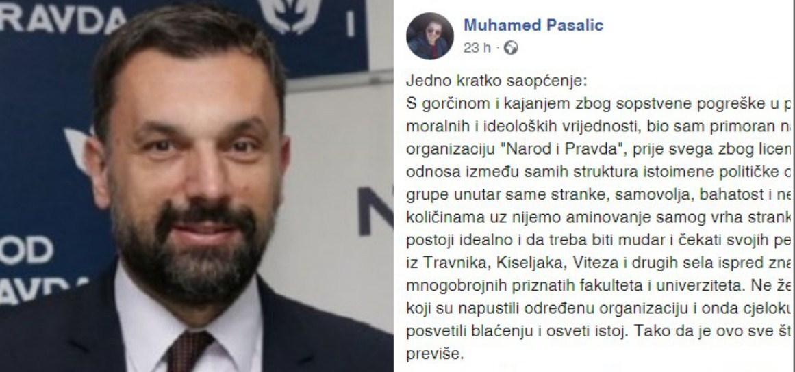 Pašalić napustio NiP zbog "licemjernog i munafičkog odnosa" - Avaz