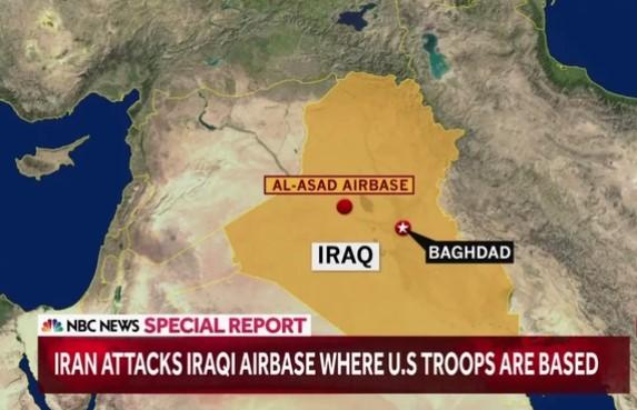 Na dvije baze u Iraku iranske snage ispalile su desetine projektila - Avaz