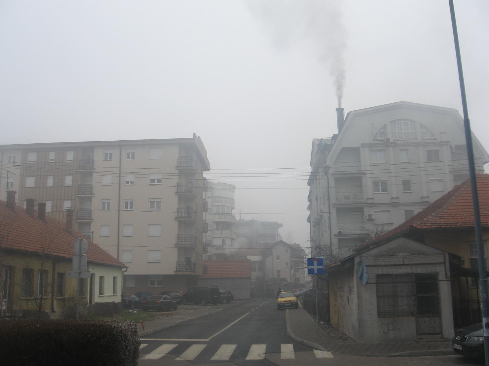 Velika zagađenost zraka
