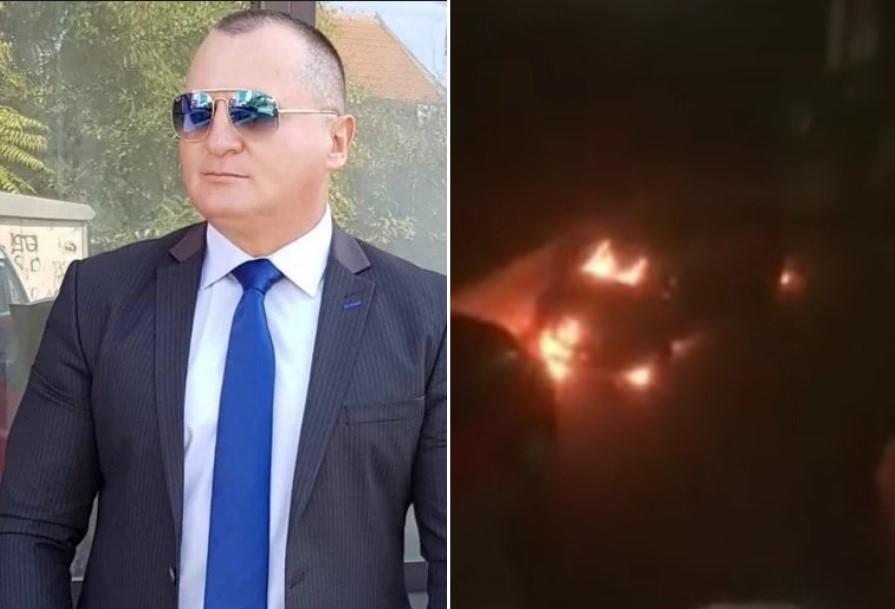 Andriji Kuliću zapaljen automobil