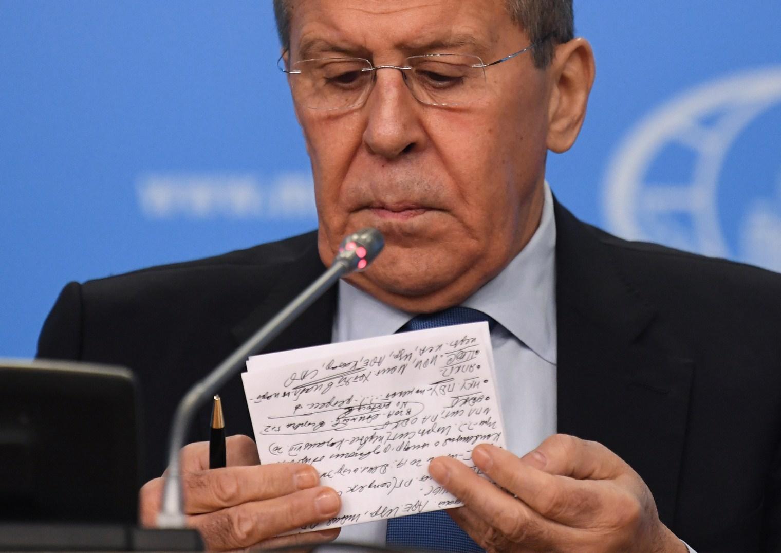 Lavrov incident nazvao ljudskom greškom - Avaz