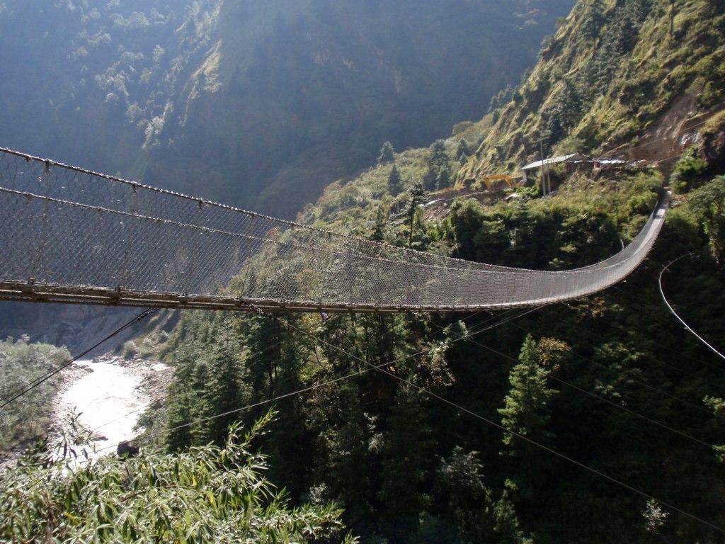 Viseći most Gasa u Nepalu - Avaz