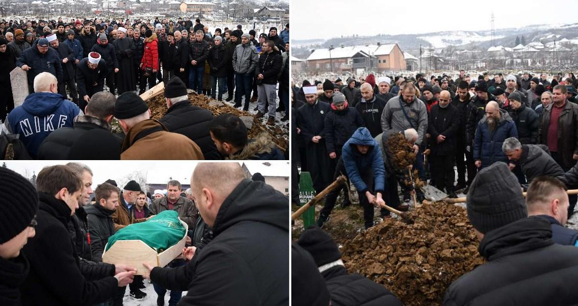 Klanjana dženaza Muhamedu Šišiću: Mladić nestao početkom mjeseca, njegovo tijelo jučer pronađeno u kamenolomu