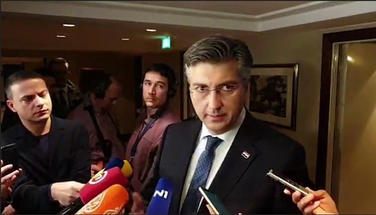Plenković: Mediji "tresu" ministre - Avaz