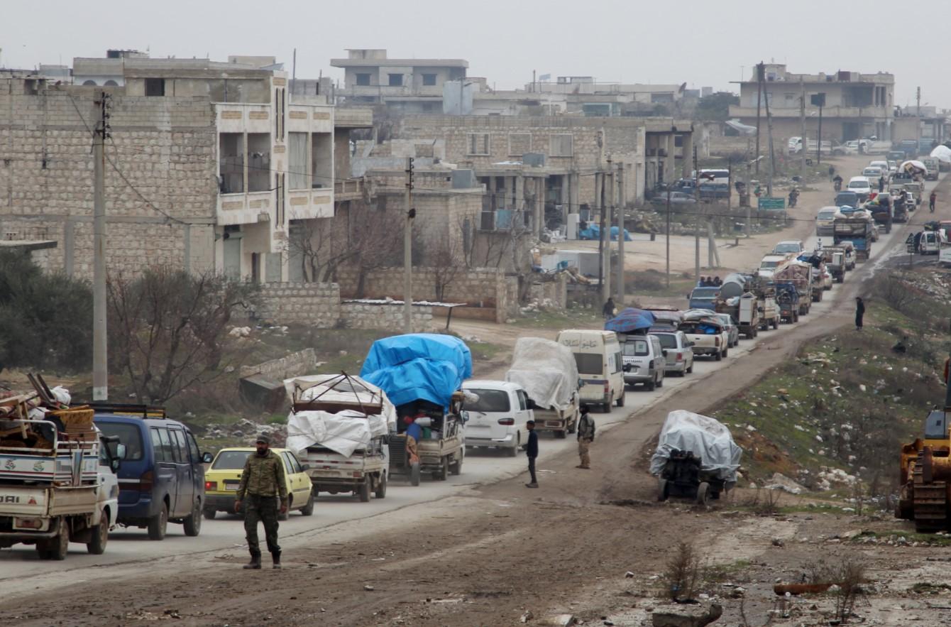 Oko 700.000 raseljenih iz Idliba je u pokretu prema turskoj granici
