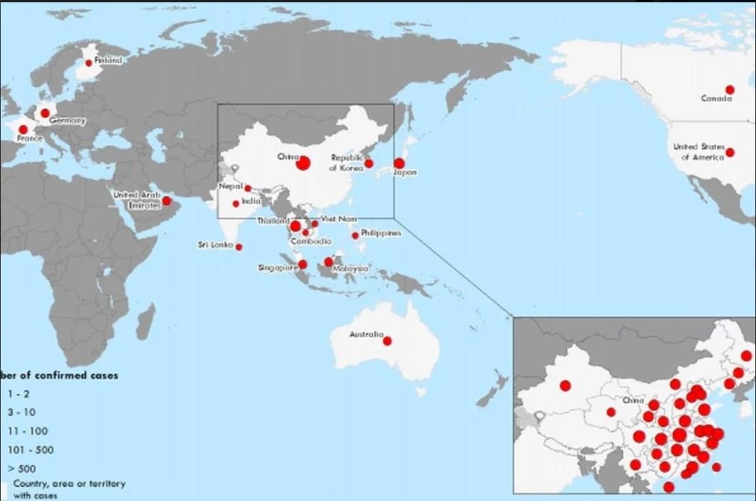 Karta svijeta: Gdje je sve raširen virus - Avaz