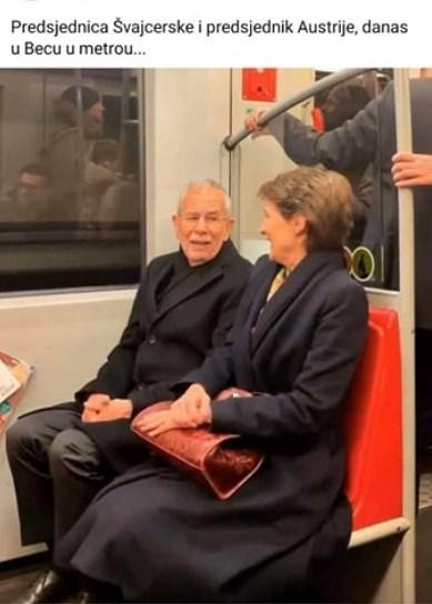 Predsjednici u metrou - Avaz