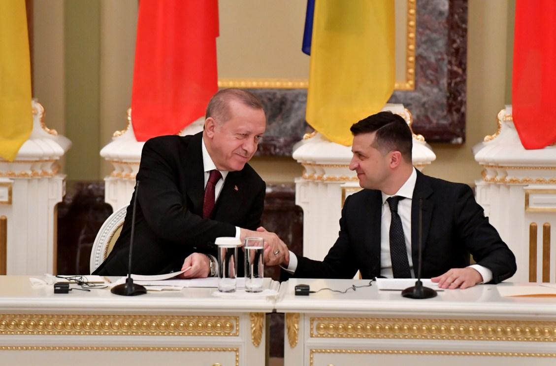 Erdoan i Zelenski: Bilateralni susret u Kijevu - Avaz