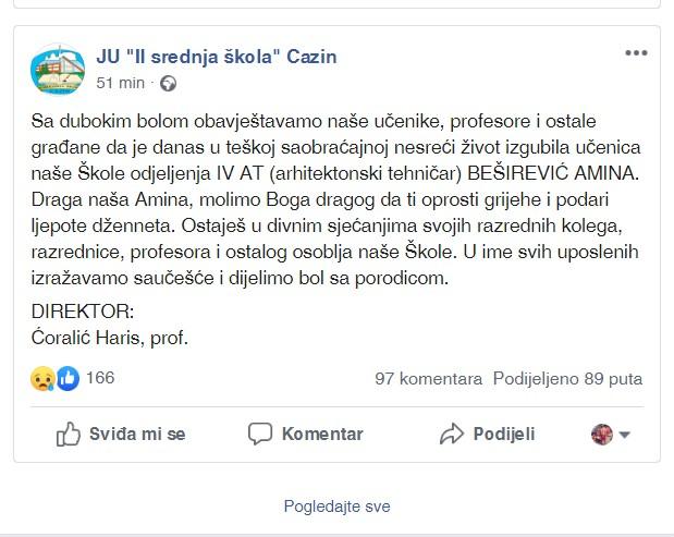 Emotivna poruka profesora Harisa Ćoralića - Avaz