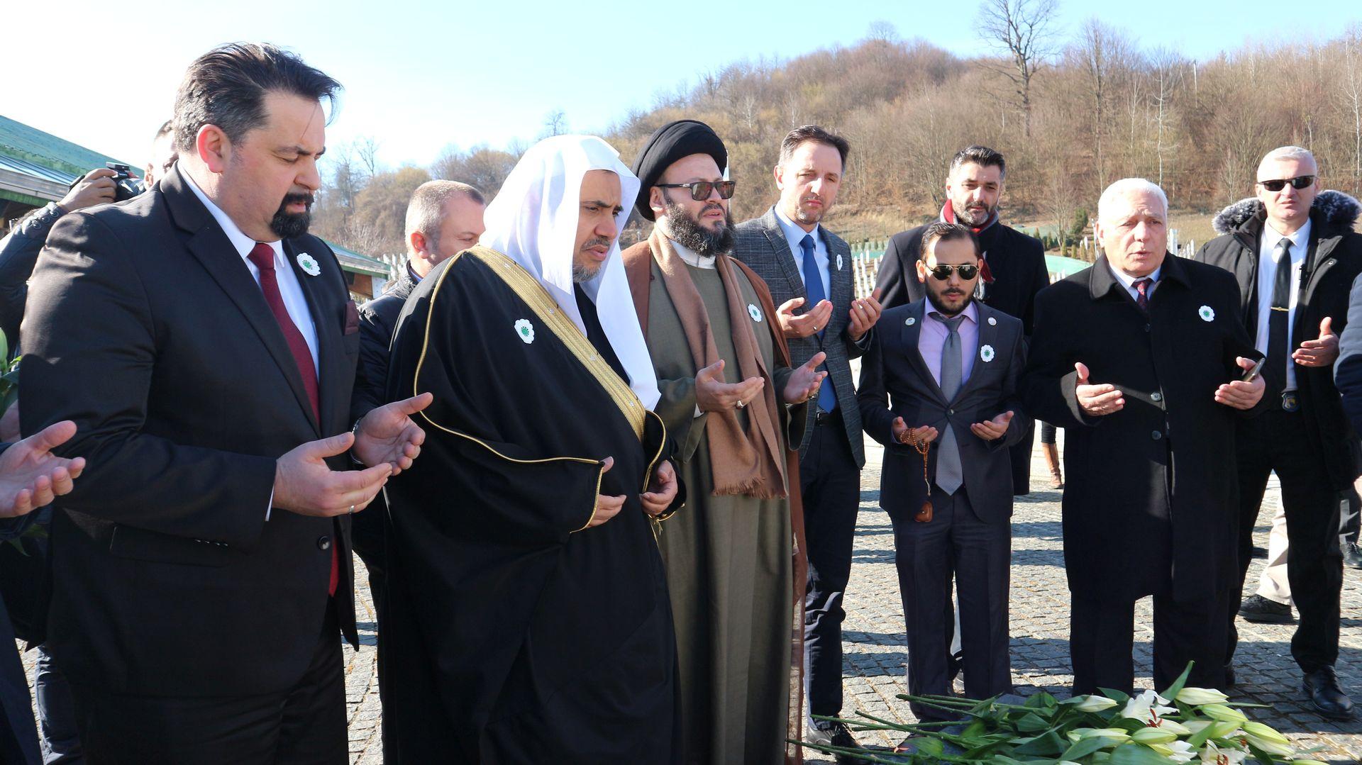 Delegacija Svjetske muslimanske lige u Potočarima - Avaz