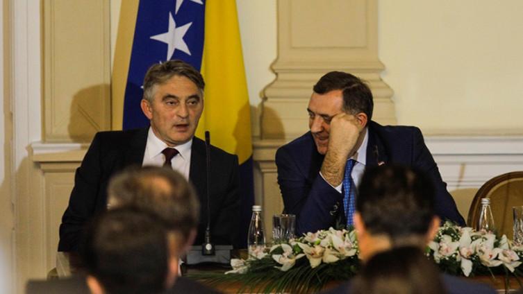 Komšić i Dodik: Različiti stavovi - Avaz