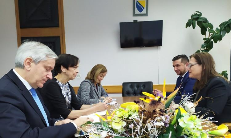 Gudeljević je informirala sagovornike o širokim nadležnostima Ministarstva civilnih poslova - Avaz