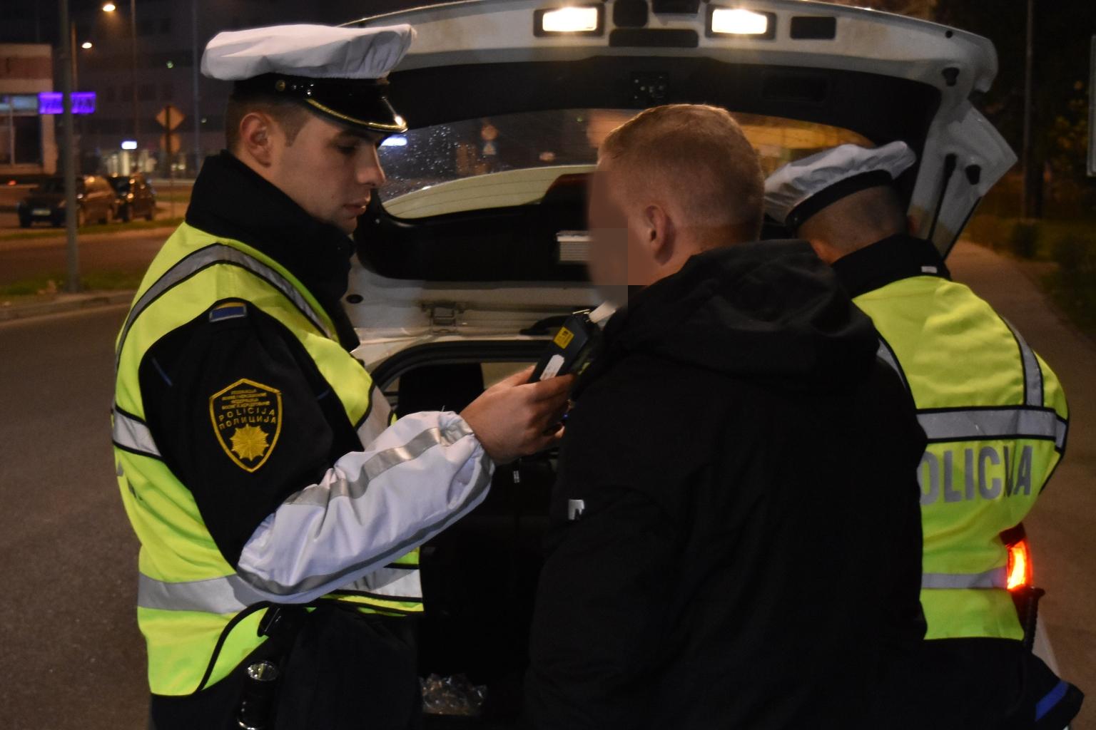 MUP ZDK: Tokom vikenda kažnjena 154 pijana vozača, 16 uhapšeno