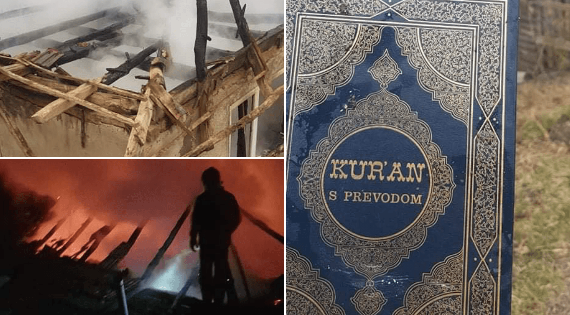 Kuća izgorjela do temelja: Kur'an ostao netaknut