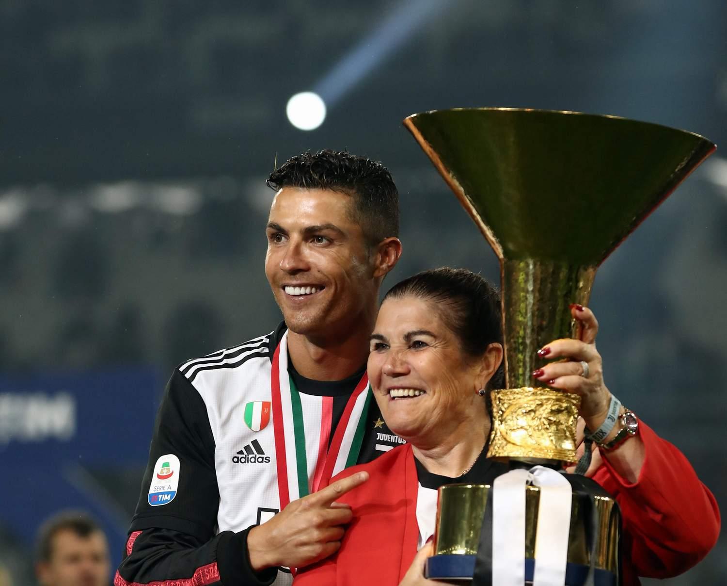 Kristijano i Dolores Aveiro prošle godine prilikom proslave titule prvaka Italije - Avaz