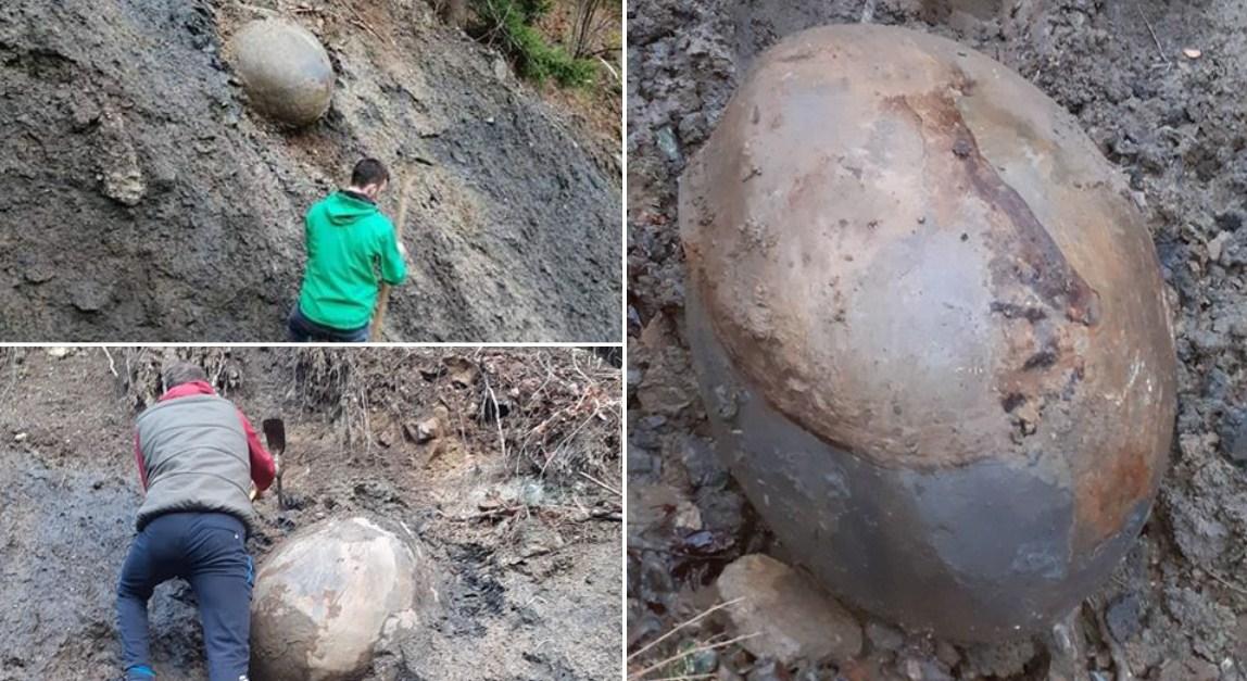 Mještani Željeznog Polja u čudu: Pronašli smo kamenu kuglu