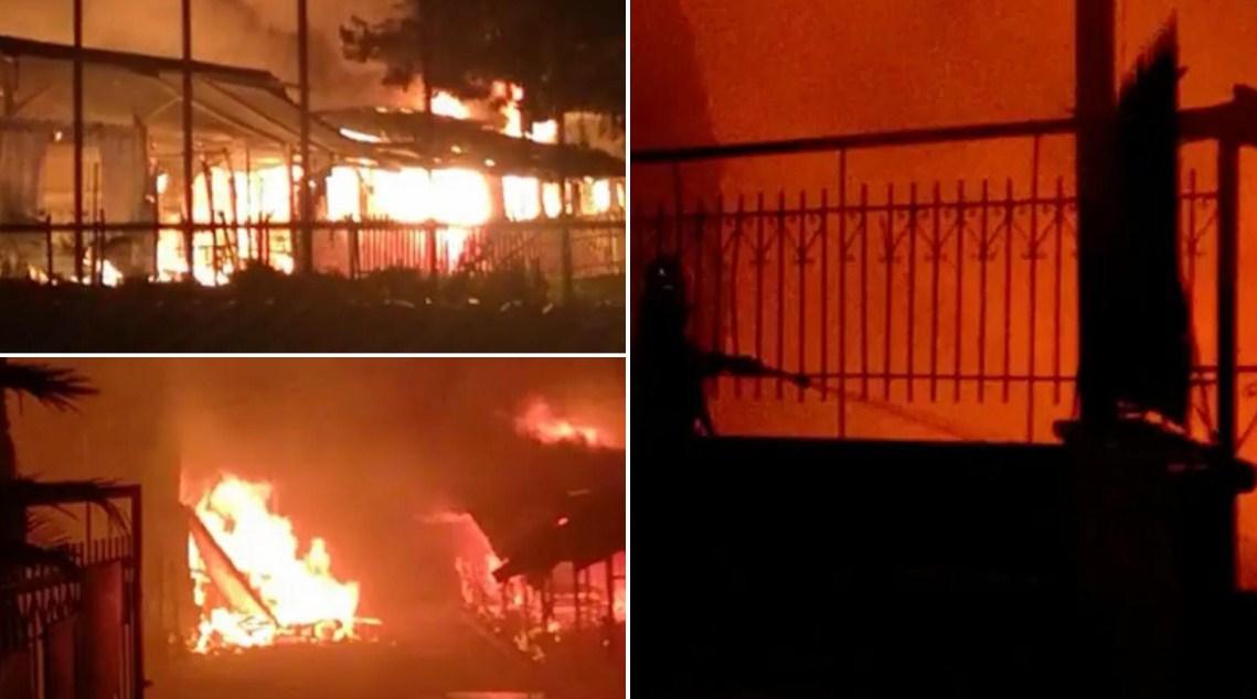 Na Lezbosu zapaljena škola za izbjeglice