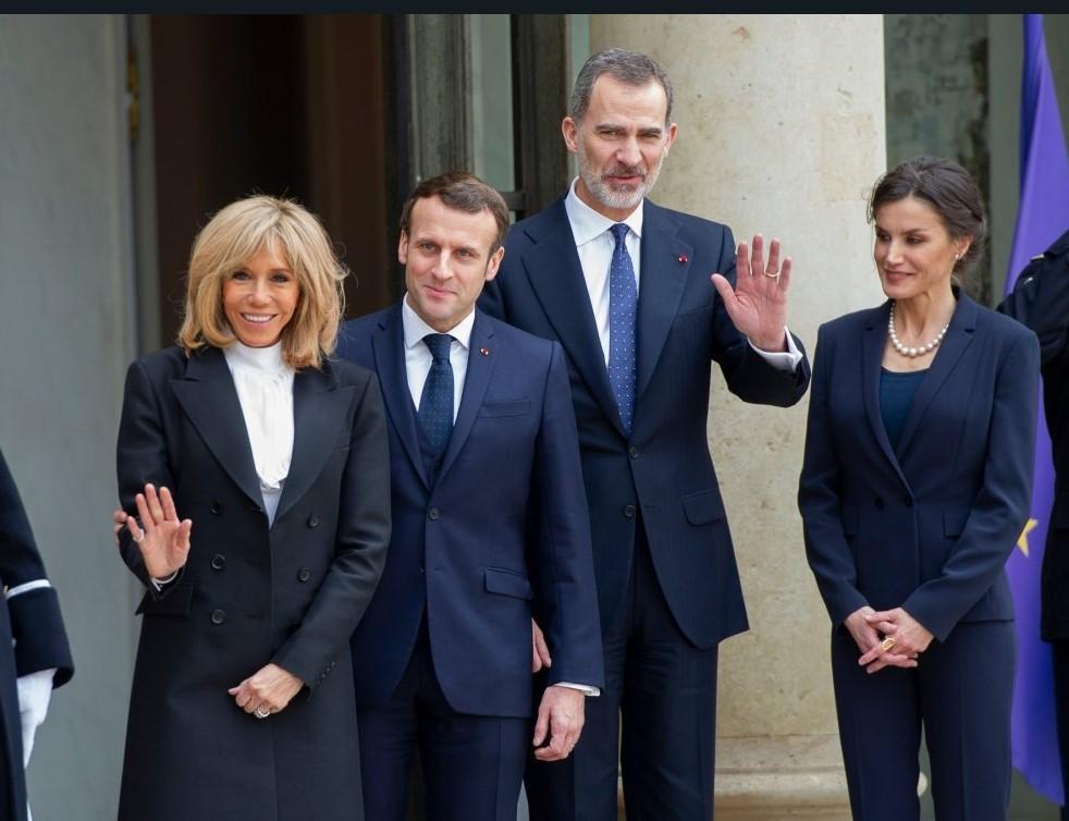 Prije sumnje na zarazu virusom i testiranja toga Felipe i njegova supruga posjetili su Pariz i ured predsjednika Makrona - Avaz